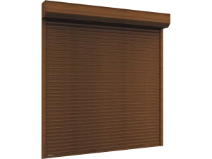 Рулонные ворота утепленные из профиля RH77M 1500x500